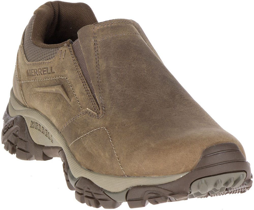 Merrell Slip Ons Olive - Moab Adventure Moc Wide Width - Mens 28KOSDTGA